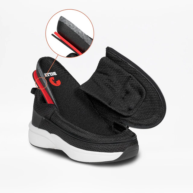 Billy Footwear (Womens) - Black Limitless Trainers - Image 4