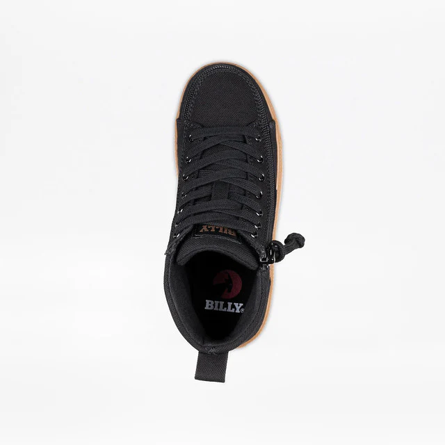 Billy Footwear (Toddlers) - High Top Black/Gum CS Canvas Shoes - Image 3