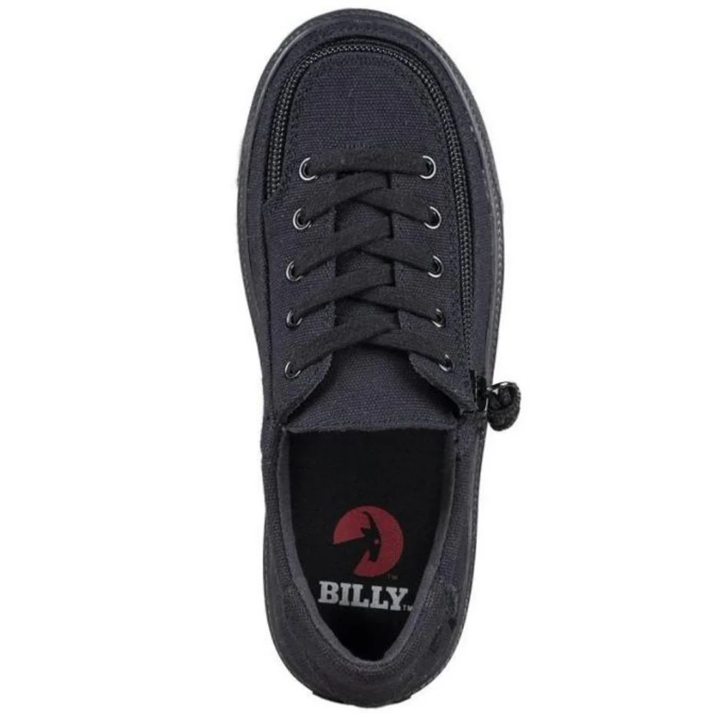 Billy Footwear (Toddlers) - Low Top Black Canvas shoes - Image 3