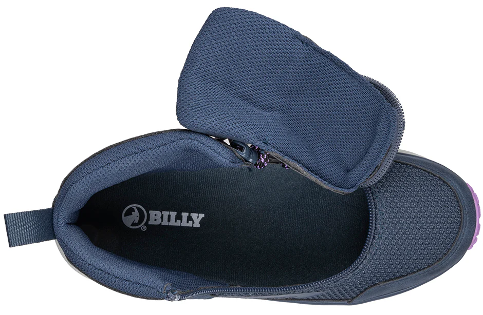Billy Footwear (Womens) - Navy/Purple Inclusion Trail Boot - Image 5