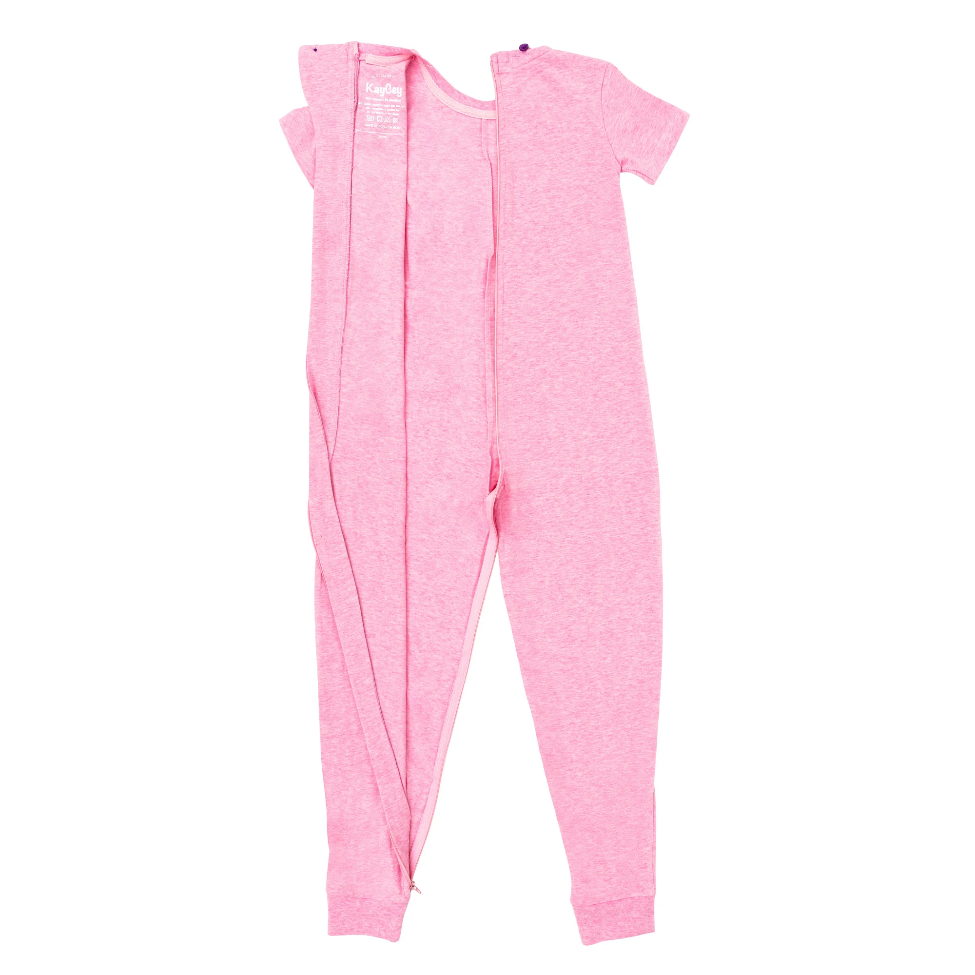 KayCey®Z Secret Zip Back Jumpsuits (Kids) - Short Sleeve / Ankle Length - Image 13