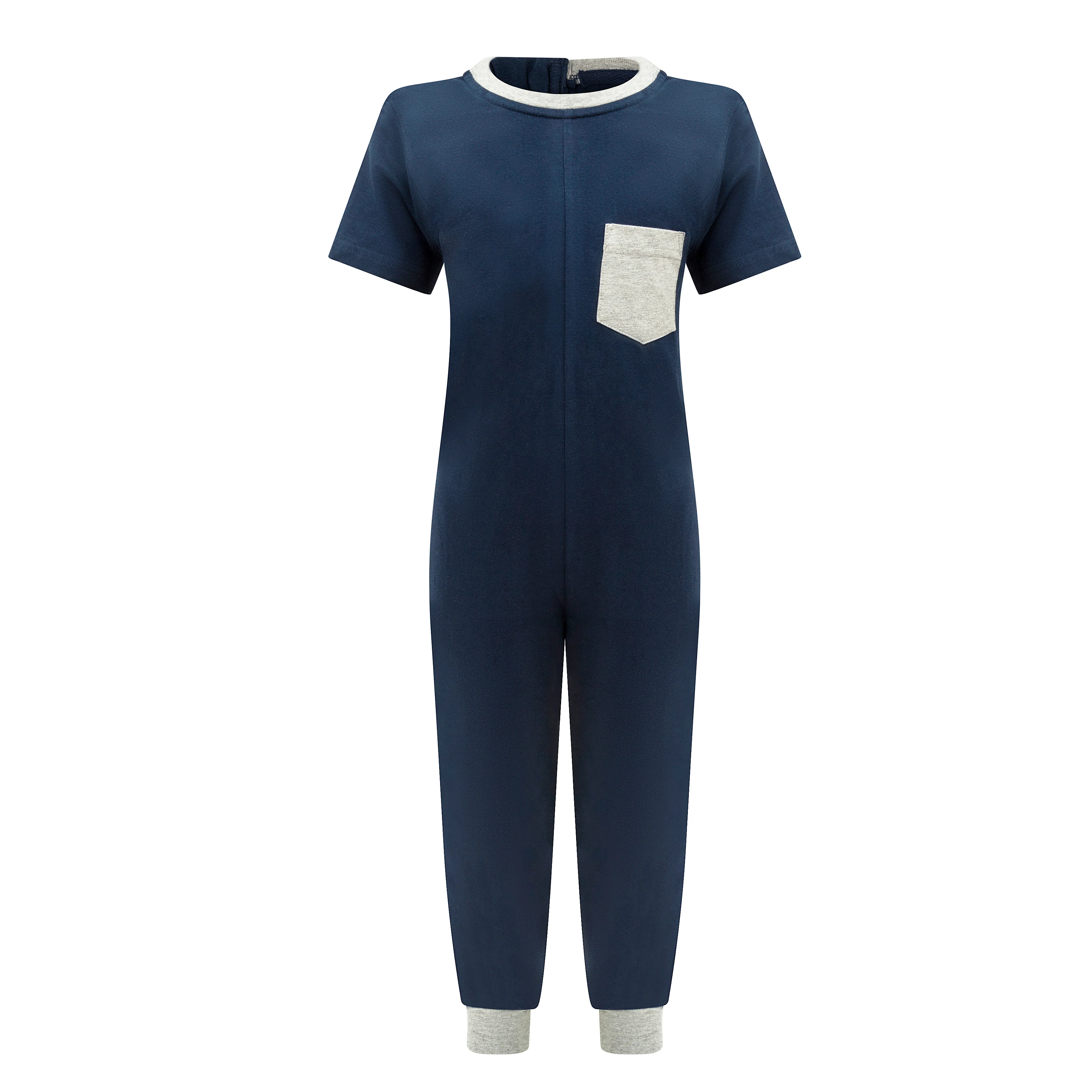 KayCey®Z Secret Zip Back Jumpsuits (Kids) - Short Sleeve / Ankle Length - Image 6