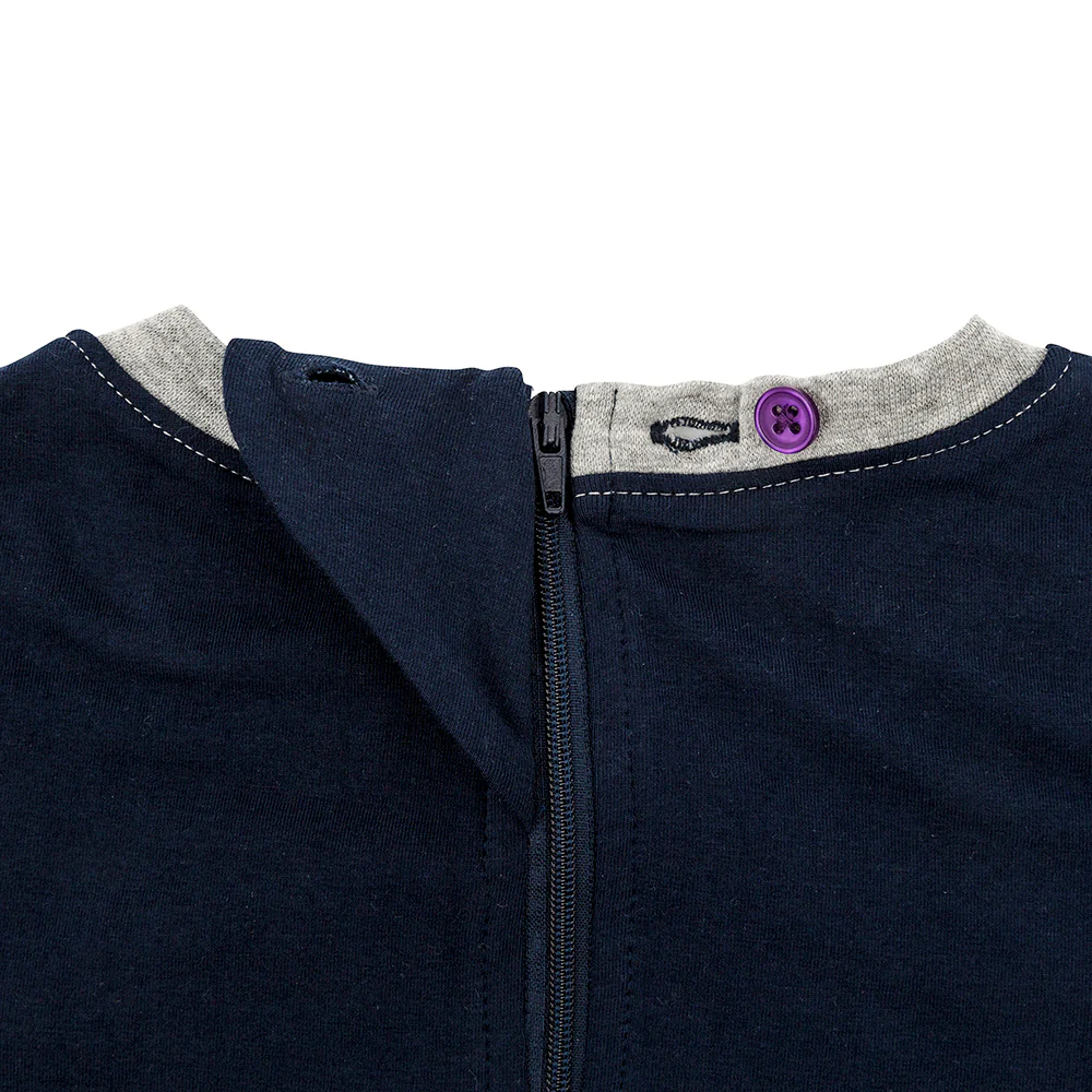 KayCey®Z Secret Zip Back Jumpsuits (Kids) - Long Sleeve / Knee Length - Image 5